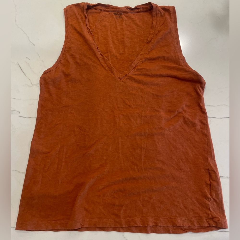 Madewell Women’s Cotton Tank, Size M,Like New